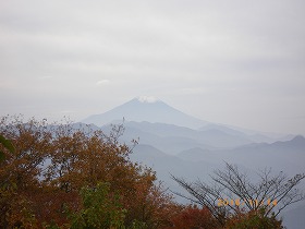 陣馬山からの富士山