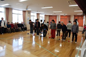 ボッチャ体験教室
