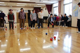 ボッチャ体験教室