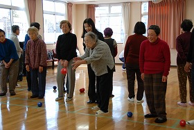 ボッチャ体験教室