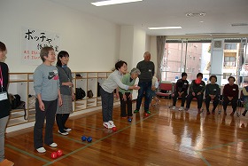 ボッチャ体験教室