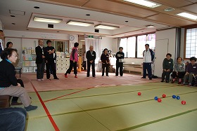 ボッチャ体験教室