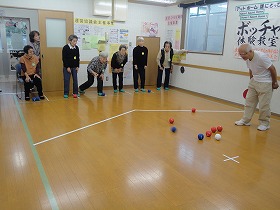 ボッチャ体験教室