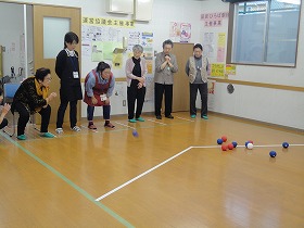 ボッチャ体験教室