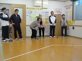 ボッチャ体験教室