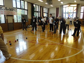 ボッチャ体験教室