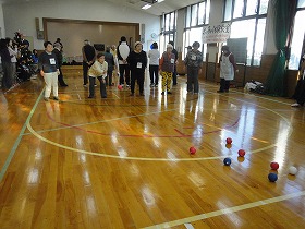 ボッチャ体験教室