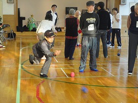 ボッチャ体験教室